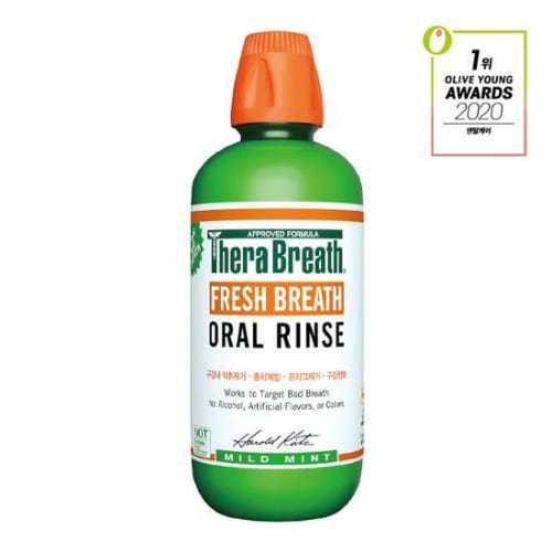 The Breath Co Fresh Breath Oral Rinse - Mild Mint, India