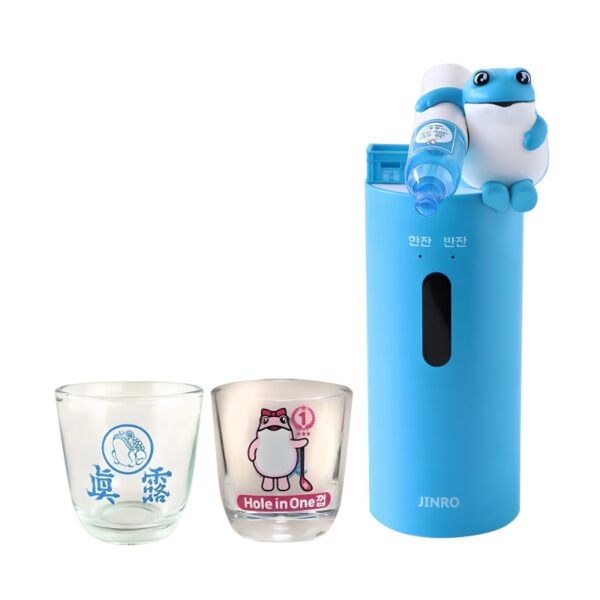 JINRO is Back Soju DISPENSER with Jinro’s Signature TOAD (+ soju glass 2p)