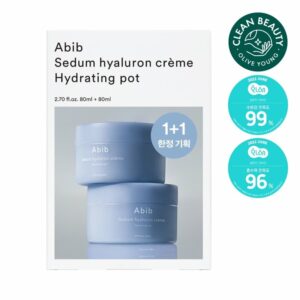 Abib Sedum Hyaluronic Cream Hydrating Pot 80mL 1+1 Special Set