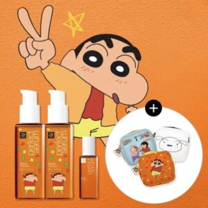 Mise en Scene Perfect Serum Original 190ml SET (+Crayon Shin-Chan Pouch)