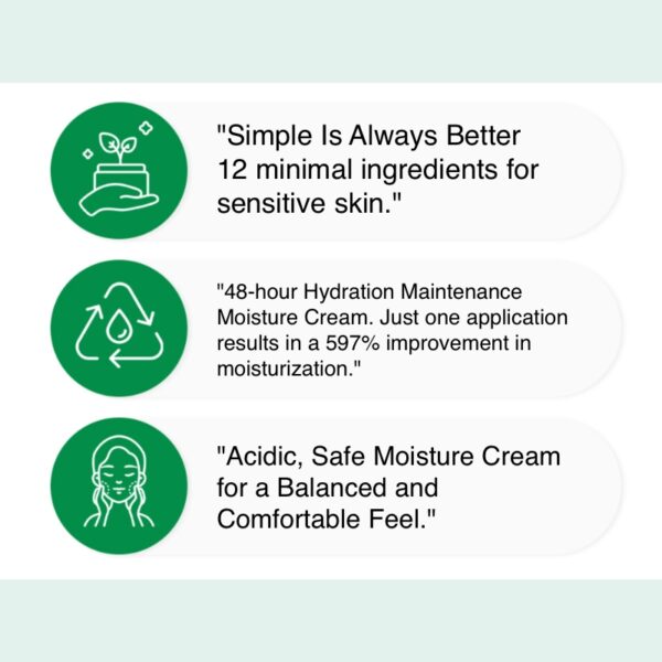 makeprem Safe Me Relief Moisture Cream 100ml & Cleansing Special Set (+Inteca Soothing Cream 31ml) - Image 5