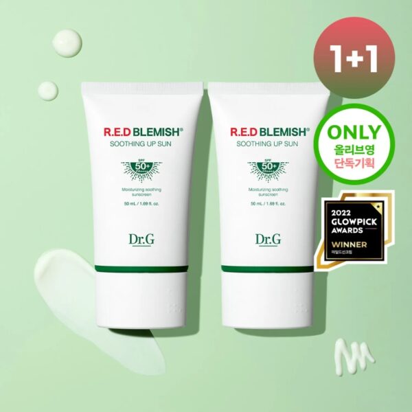 Dr.G Red Blemish Soothing Up Sun 50mL 1+1 Special Set