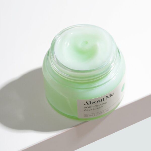 NEW💖 About Me Soop Calming Aqua Cream 80mL - Image 5