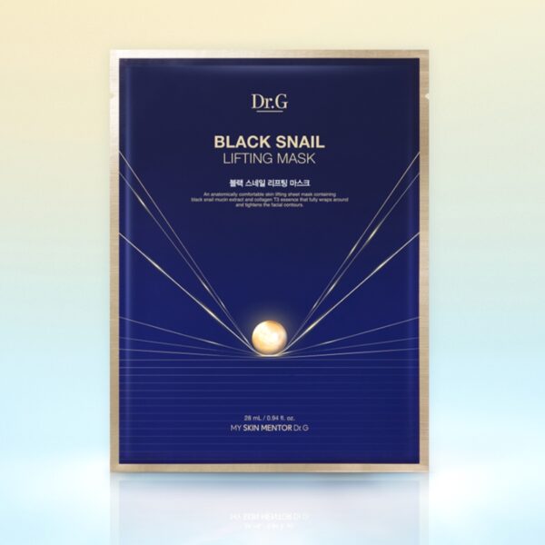 Dr. G Black Snail Lifting Mask Sheet [#10 masks] - Image 2