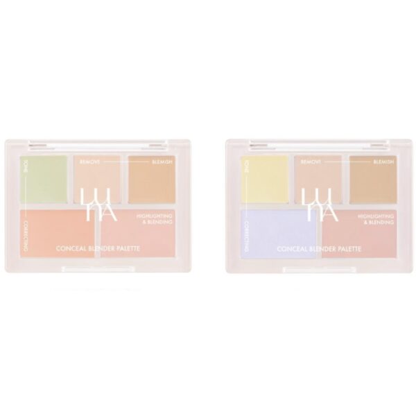 LUNA Conceal Blender Palette Clear Cover #02 Pure Cover