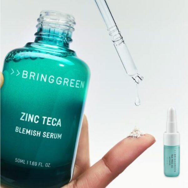 BRINGGREEN ZINC TECA Blemish Serum 50ml Set (+Refill 25ml+ Tea Tree Activator 2g) - Image 2