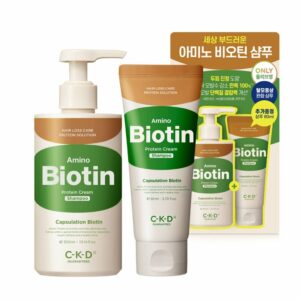 CKD Amino Biotin Protein Cream Shampoo Special Set