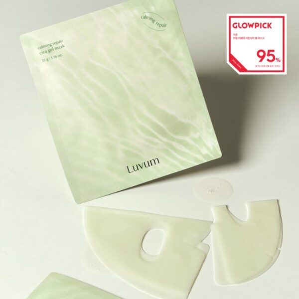 luvum Real Calming repair Cica Gel Mask Sheet [#5 Masks] - Image 2