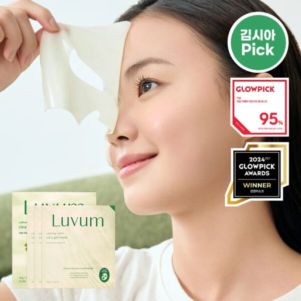 luvum Real Calming repair Cica Gel Mask Sheet [#5 Masks]