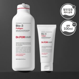 Dr.forhair Folligen Bio-3 Shampoo 400mL Special Set