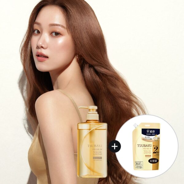 TSUBAKI Premium Volume & Repair Shampoo 1150ml Set