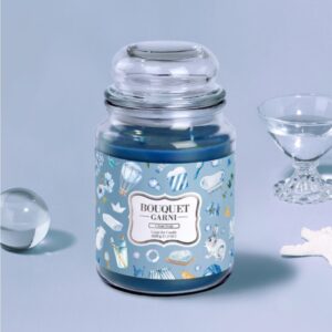 Bouquet garni Large Jar Candle double Set [#Clean Soap]  Jumbo Size