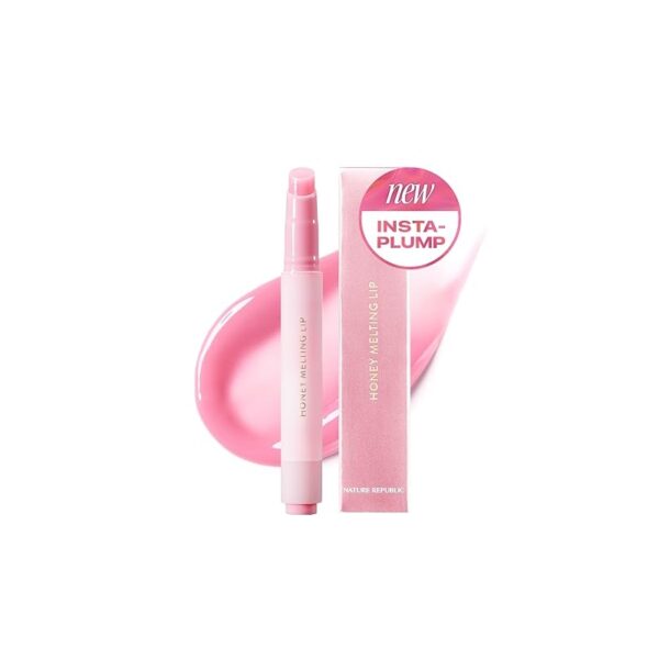 NATURE REPUBLIC Honey Melting Lip [#11 TINT PLUMPING] (+Flower Auto Lipliner #03 coral)