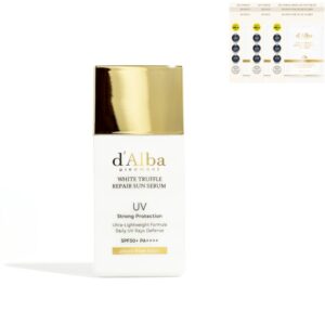 NEW💖 d'Alba White Truffle Repair Sun serum SPF50+PA++++ [#d'Alba 3 kit]