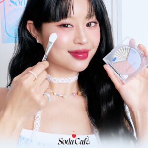 Soda Cafe x peripera V Highlighter Set (+Brush)