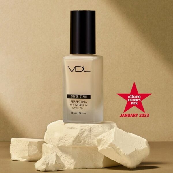 NEW💖 VDL Cover Stain Perfecting Foundation  Set (+handy foundation +puff) - Image 2