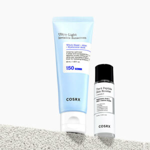 COSRX Ultra-Light Invisible Sunscreen 50ml Set (+Peptide Serum 30ml)