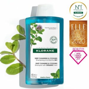 Klorane Aquamint Deep Cleansing & Colling Shampoo 400ml