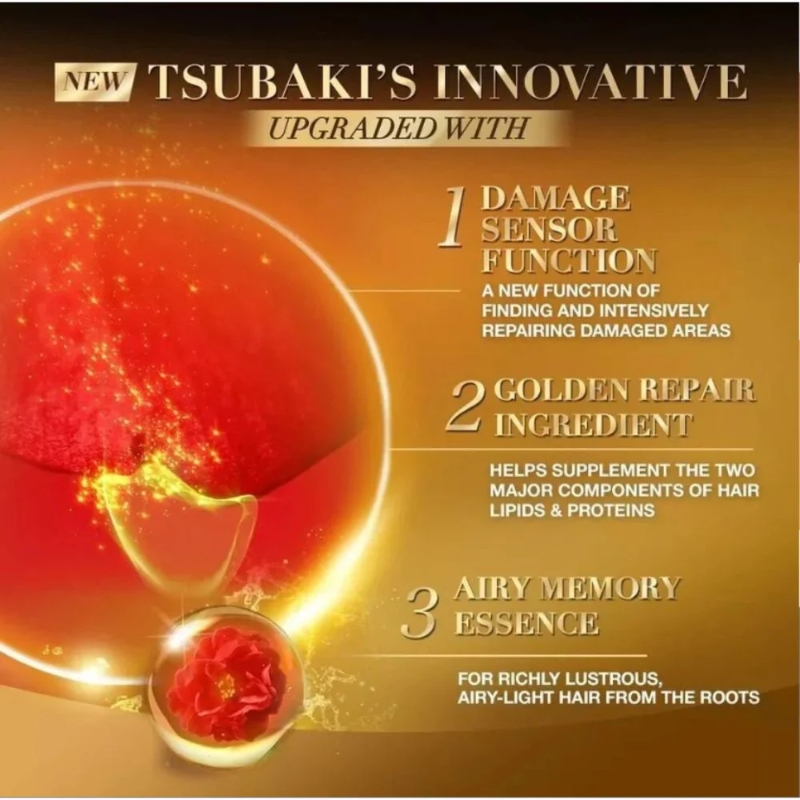 TSUBAKI Premium Volume & Repair Shampoo - Image 4