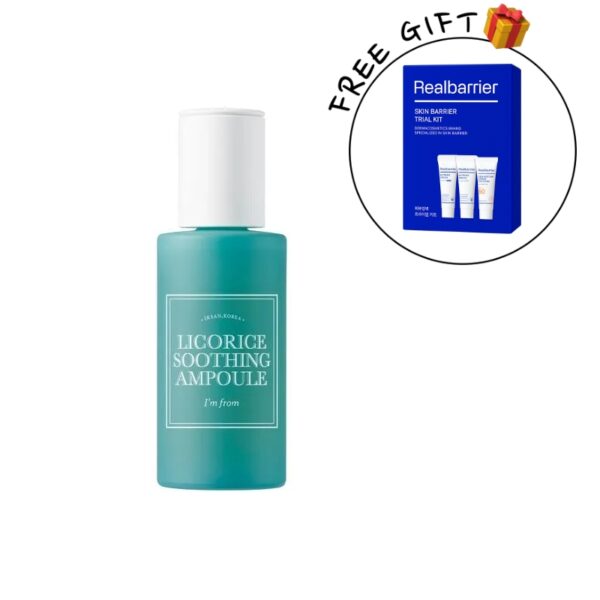 I'm from Licorice Soothing Ampoule (+RealBarrier skin barrier trial 3 kit)