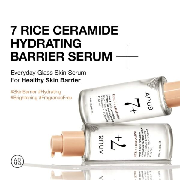 Anua 7 Rice Ceramide Hydrating Barrier Serum - Image 4