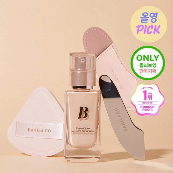 BANILA CO Covericious Power Fit Foundation (+Mini Spatula +Puff) - Image 2