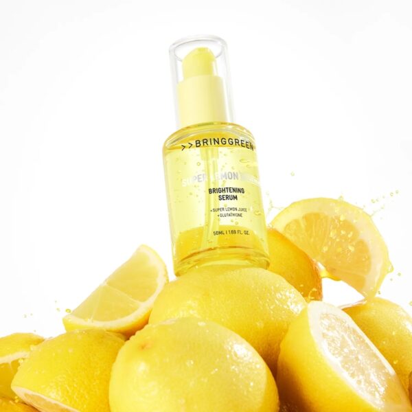 BRINGGREEN Super Lemon Glutathione Brightening Serum 50ml Set (+Activator 3g) - Image 2