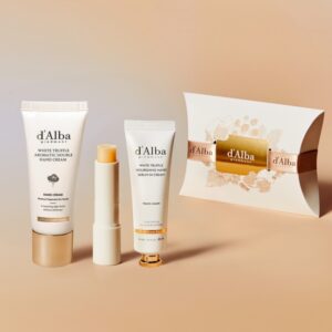 d'Alba White Truffle Aromatic Double Hand Cream&Lip Balm (+ Gift Bag)