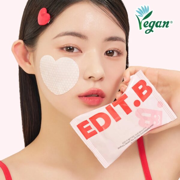 EDIT.B Joyfull Heart All In One Cleansing Pad 30P