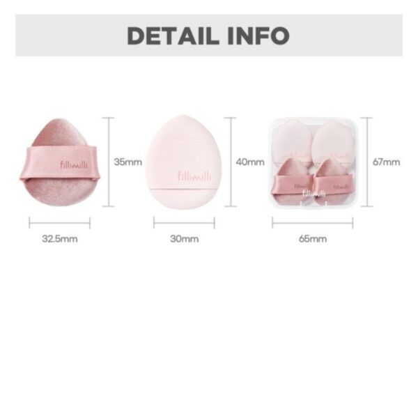 Fillimilli mini tapping puff (4p+Case) - Image 5