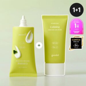 goodal Heartleaf Calming Moisture Sun Cream 50mL 1+1 Special Set