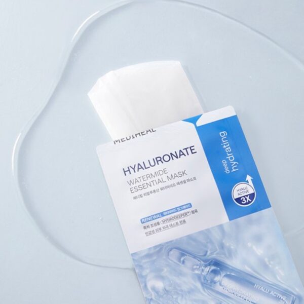 MEDIHEAL Hyaluronate Watermide Essential Mask Set [#12 Masks] - Image 3