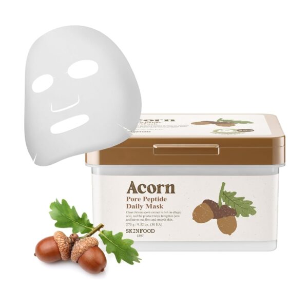 SKINFOOD Acorn Pore Peptide Daily Mask Sheet 30P