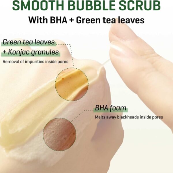 NEW💖 SOME BY MI Bye Bye Blackhead 30 Days Miracle Green Tea Tox Bubble Cleanser - Image 4