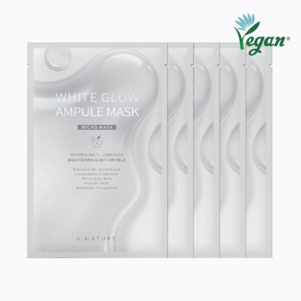 S.nature White Glow Ampoule mask Set [#10masks]