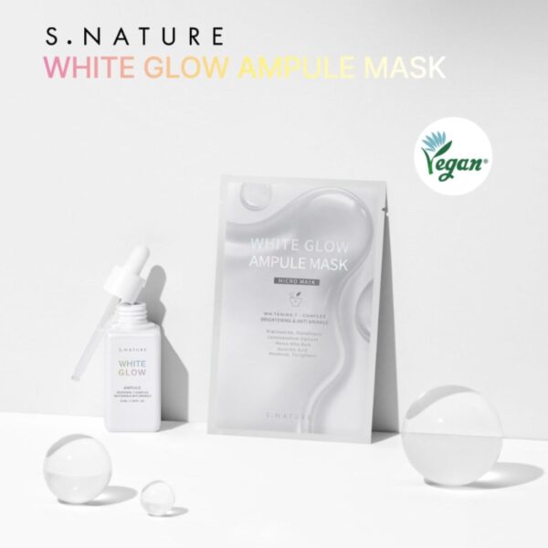 S.nature White Glow Ampoule mask Set [#10masks] - Image 2