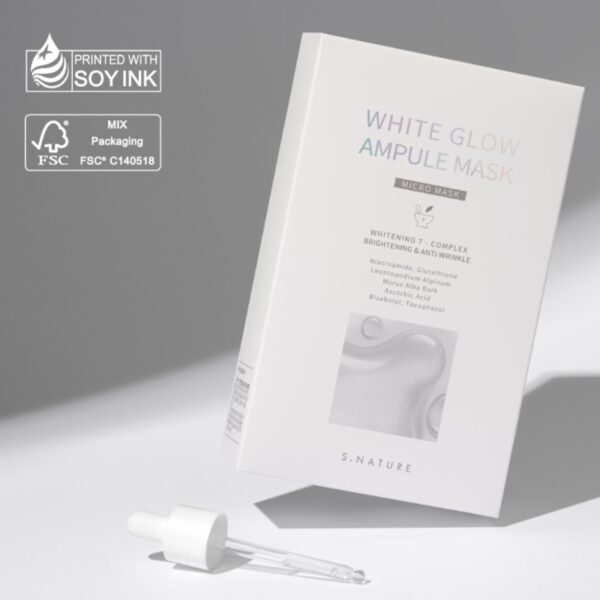 S.nature White Glow Ampoule mask Set [#10masks] - Image 6