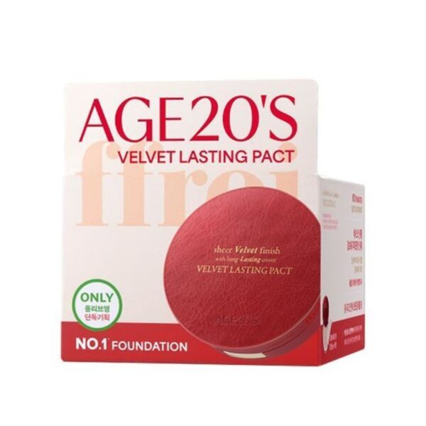 PRUA x AGE 20's Velvet Lasting Pack Set [#2 Colors] (+ Refill + Pouch) - Image 8