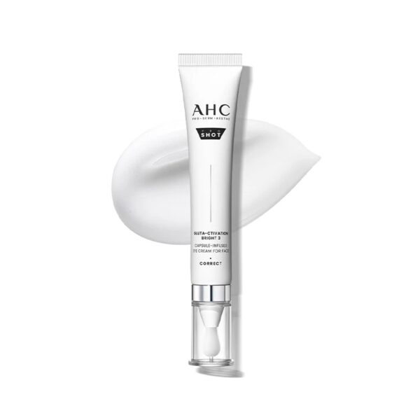 AHC Pro Shot Gluta-Activation Bright 3 Capsule-Infused Eye Cream for Face