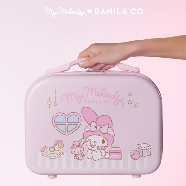 My Melody x Banila co Clean It Zero Cleansing Balm Original 180ml Duo Set (+Band+Pouch+Ready Bag +Sticker)(+Beach Towel) - Image 4