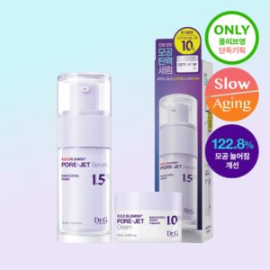 Dr.G Red Blemish Bakuchiol Pore Jet Serum 30mL Special Set (+Cream 10mL)