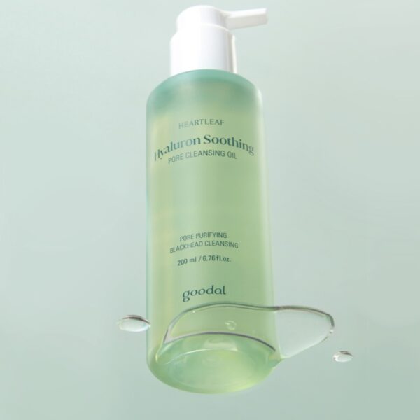 Goodal Heartleaf Hyaluron Soothing Pore Cleansing Oil 200ml - Image 4