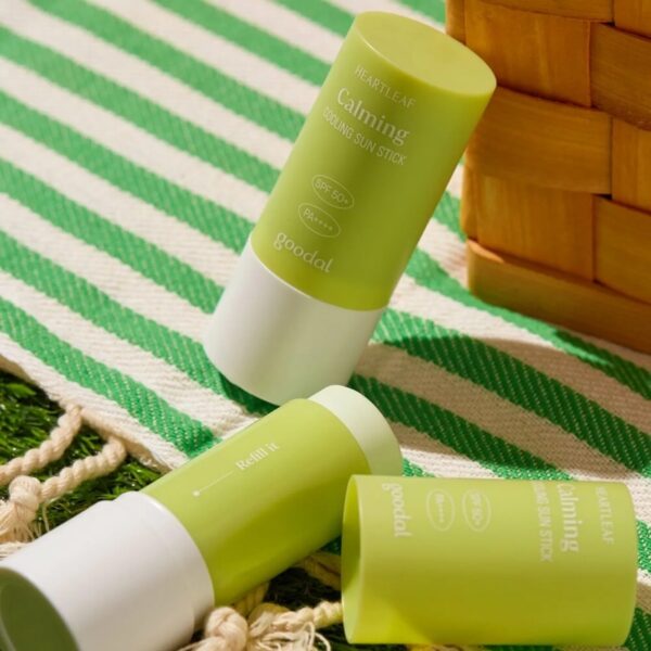 Goodal Heartleaf Calming Cooling Sun Stick 1+1 Special Set - Image 3