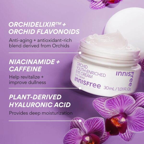 INNISFREE Jeju Orchid Eye cream 30ml - Image 3