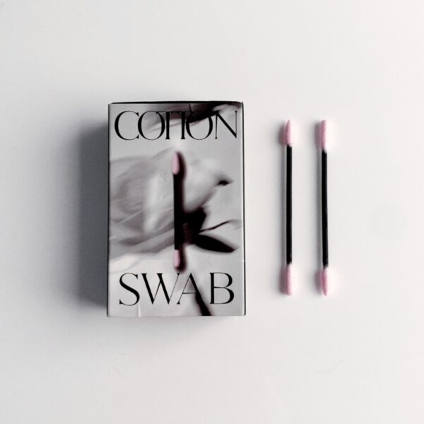 Muzigae Mansion Cotton Swab Pink 50ea