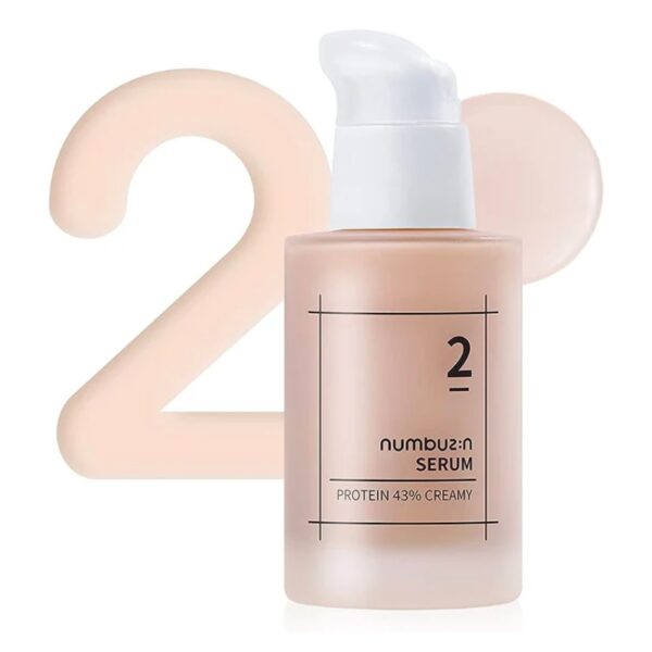 numbuzin No.2 Protein 43% Creamy Serum