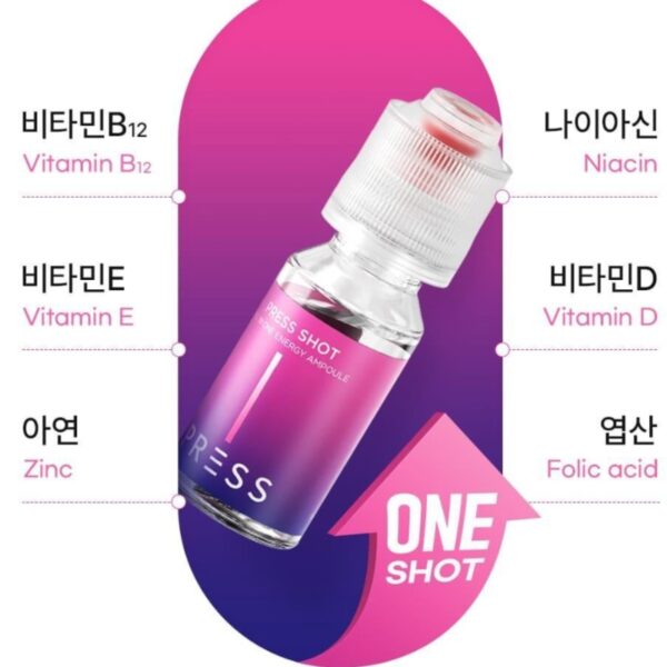 BEBE THE ORI x PRESS SHOT All In One Energy Ampoule (10-day supply) - Image 3