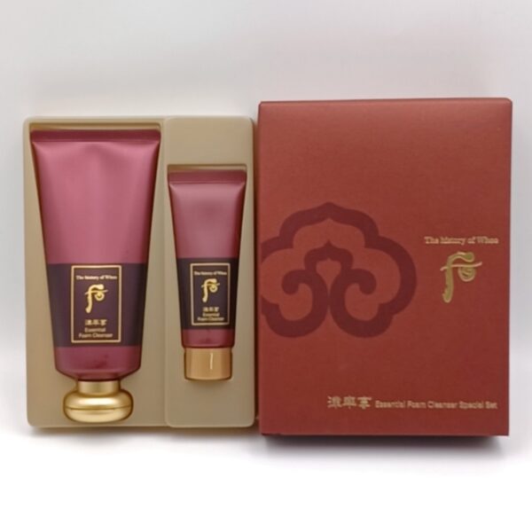 THE HISTORY OF WHOO Jinyulhyang Essential Foam Cleanser Special Set - Image 2