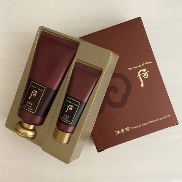 THE HISTORY OF WHOO Jinyulhyang Essential Foam Cleanser Special Set - Image 3