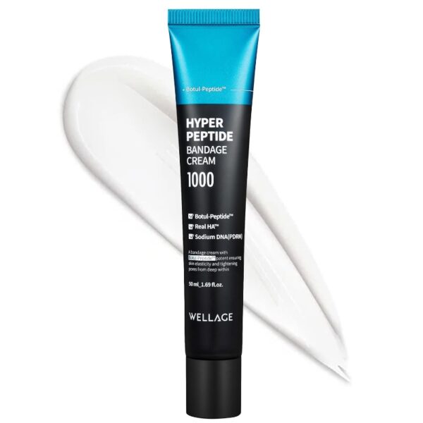 Wellage Hyper Peptide Bandage Cream 50ml (+Ampoule+ Cream)